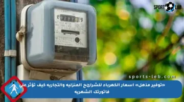 «توفير مذهل» أسعار الكهرباء للشرائح المنزلية والتجارية كيف تؤثر على فاتورتك الشهرية